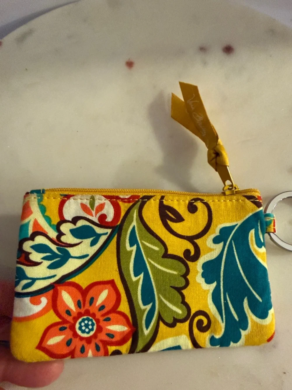 Vera Bradley Yellow wallet, wristlet - Picture 12 of 13